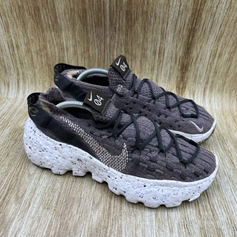 Nike Space Hippie 04 Sneakers Women's Size 7 Dark Grey Knit CD3476-002